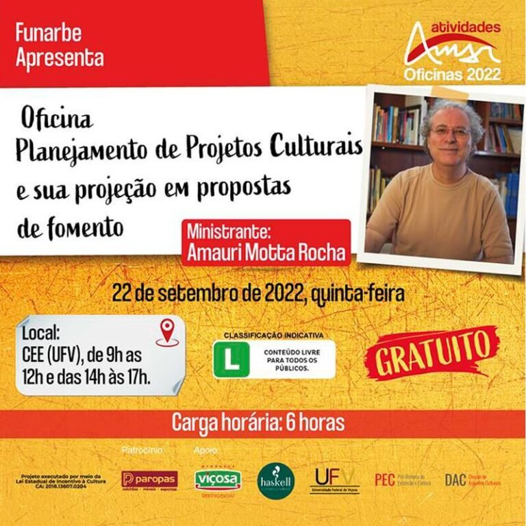 Oficina "Planejamento de Projetos Culturais"