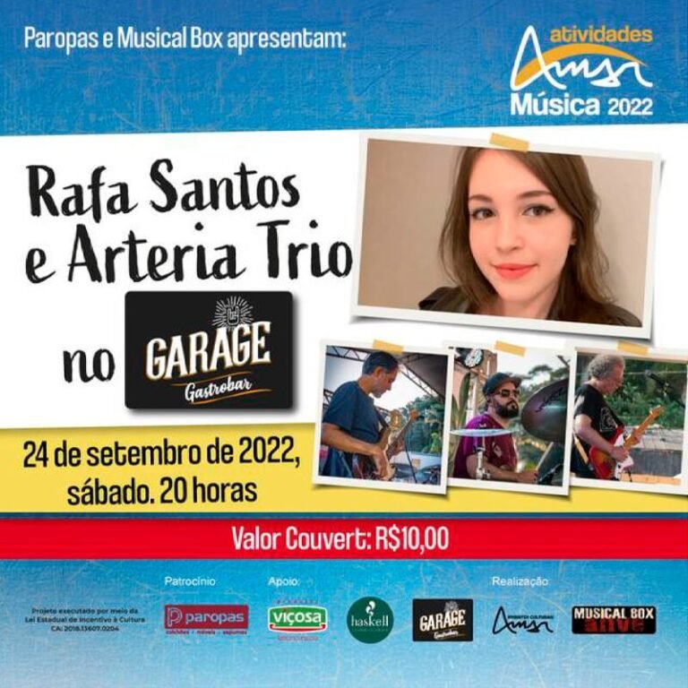 Musical Box com Rafa Santos e Arteria Trio