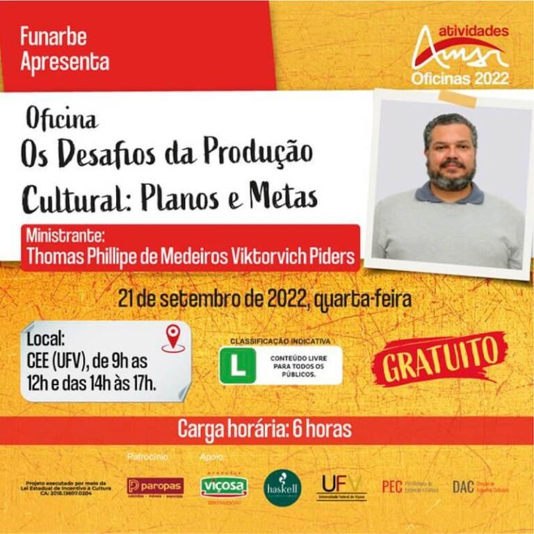 Oficina "Os Desafios da Produção Cultural"